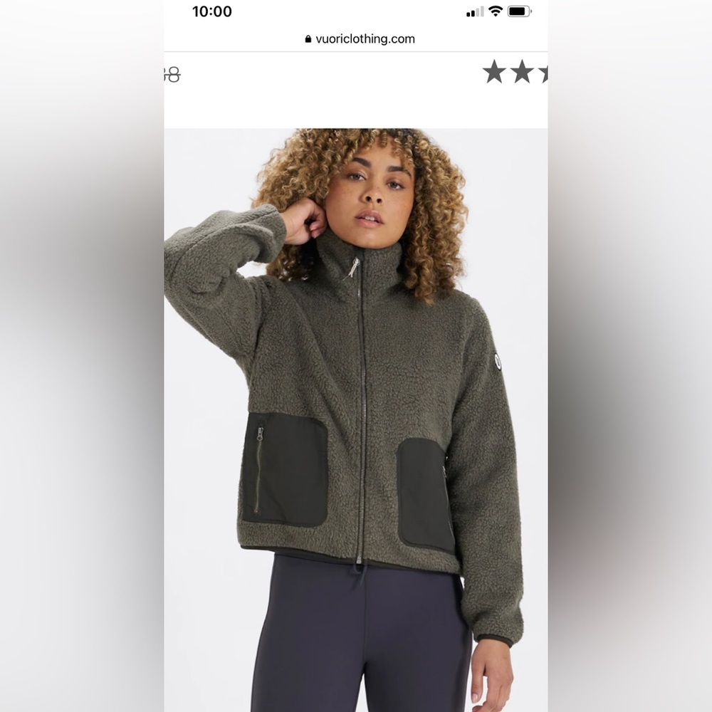 Vuori Alpine Sherpa Jacket